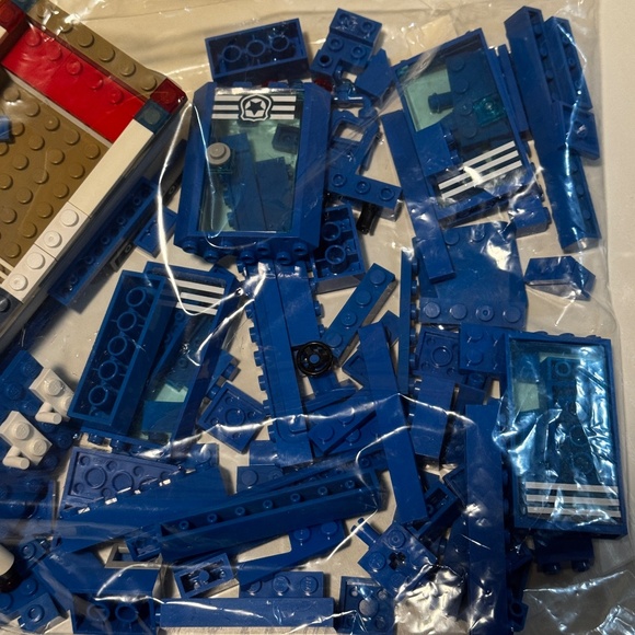 Lot of LEGO City Pieces Police, Fire & More Various Mini Figures w/Storage Boxes - Picture 7 of 16